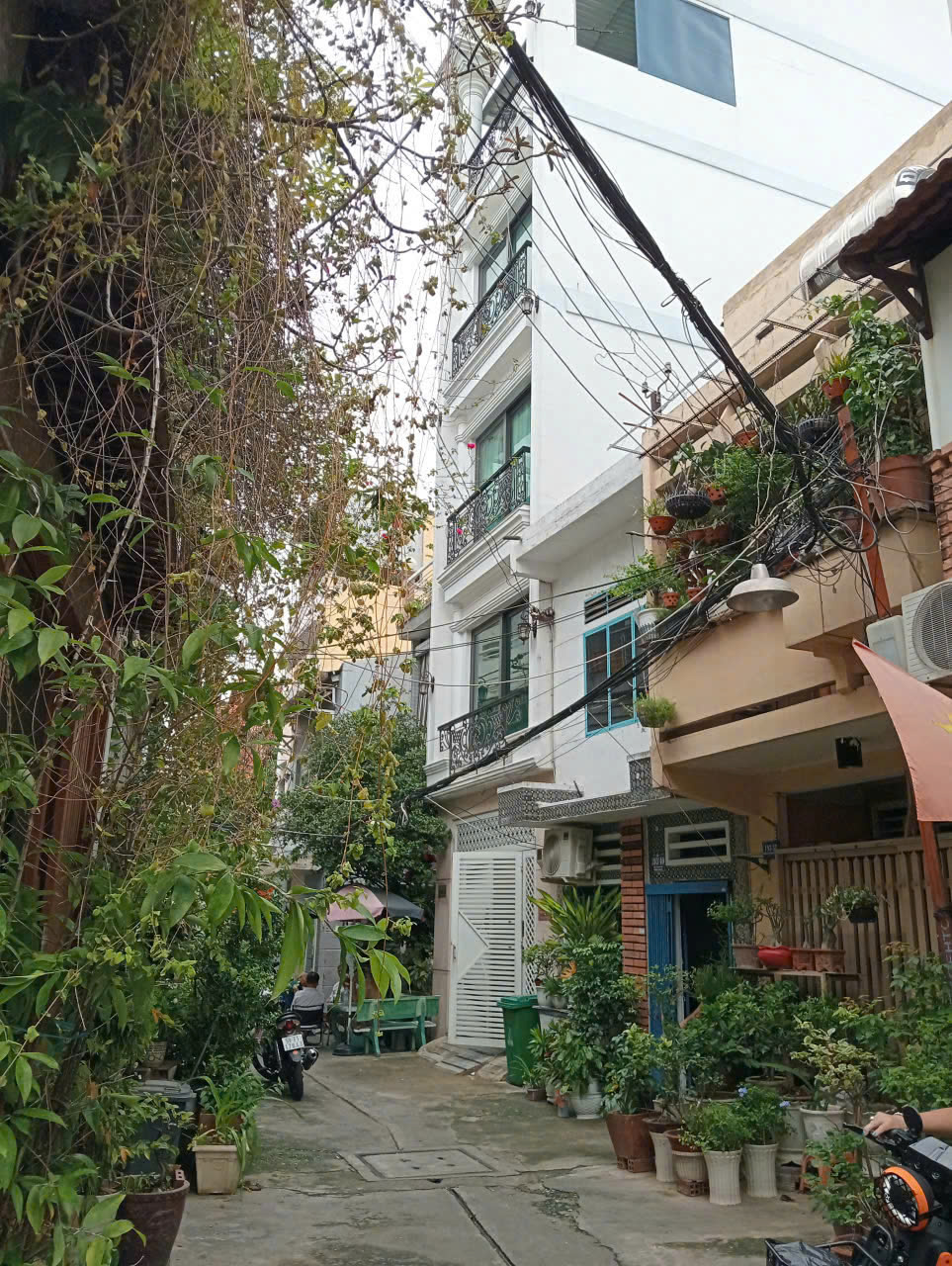 Toàn cảnh căn nhà tại hẻm 193/42 Nam Kỳ Khởi Nghĩa, Quận 3.
